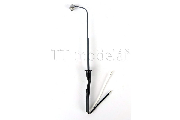 Pouliční lampa jednoramenná šedá, TT, Deltax 9900004Š