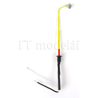 Pouliční lampa jednoramenná žlutá, TT, Deltax 9900004Ž Pouliční lampa jednoramenná žlutá, TT, Deltax 9900004Ž