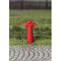 Hydrant nadzemní, červený, 3 kusy, TT, ES Pečky 19336