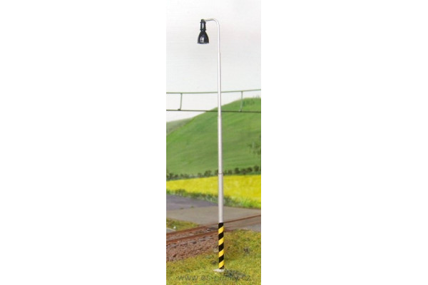 Lampa drážní, bílé světlo, H0, ES Pečky 23364