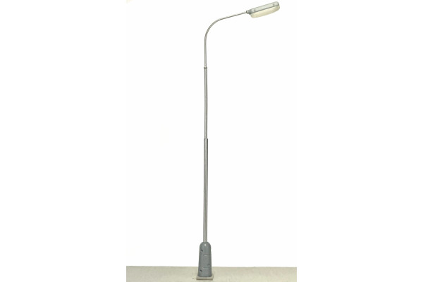 Pouliční lampa šedá, typ E, bílé světlo, TT, JM Detail 312206