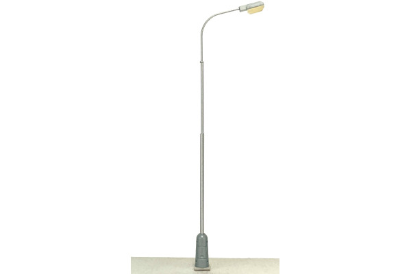 Pouliční lampa šedá, typ F, bílé světlo, TT, JM Detail 312207