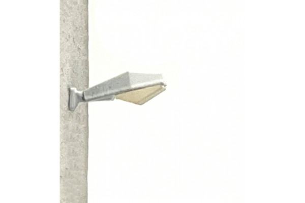 Nástěnná lampa, typ H, žluté světlo, TT, JM Detail 314108