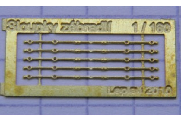 Litinové sloupky zábradlí, 5 kusů, N, Lepieš N007