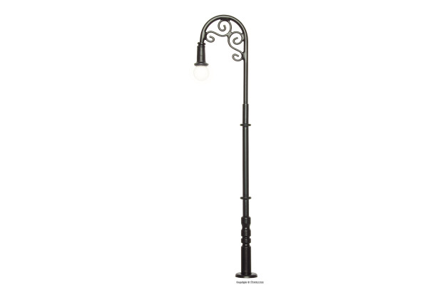 Historická lampa, výška 102 mm, teple bílá, H0, Viessmann 6030