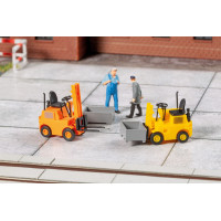 Stavebnice, vysokozdvižné vozíky DFG 1002, H0, Auhagen 41692 Stavebnice, vysokozdvižné vozíky DFG 1002, H0, Auhagen 41692