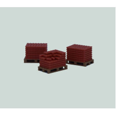 Paleta ložená cihlami, H0, AV Model DO-003-3