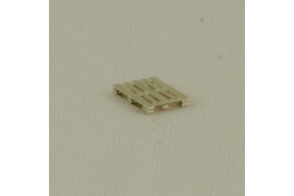 Stavebnice Euro palety z leptu, 4 kusy, N, Pojezdy 16C035