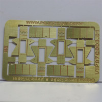 Odpadkový koš s popelníkem, 4 kusy, H0, Pojezdy 87C033