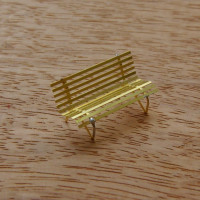 Lavičky ozdobné, 4 kusy, N, Pojezdy 16C001