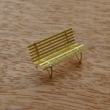 Lavičky ozdobné, 4 kusy, N, Pojezdy 16C001