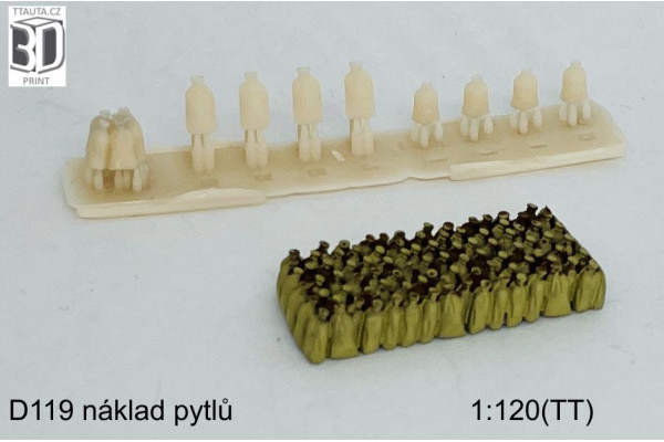 Náklad pytlů, TT, Štěpnička D119