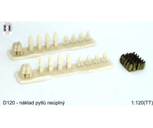 Náklad pytlů, neúplný, TT, Štěpnička D120