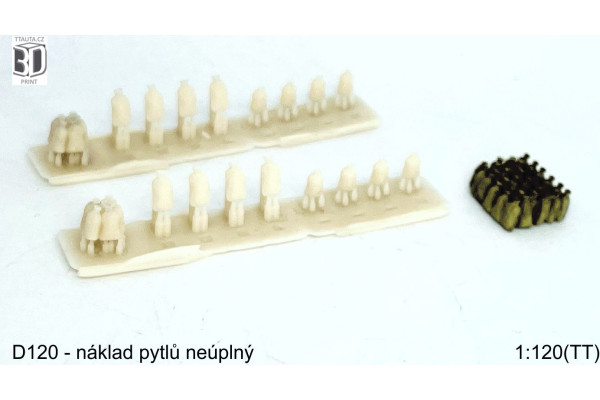Náklad pytlů, neúplný, TT, Štěpnička D120