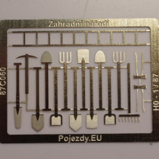 Zahradní nářadí z leptu, 2 sady, N, Pojezdy 16C060