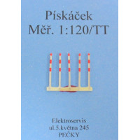 Pískáček, 5 kusů, TT, ES Pečky 19286