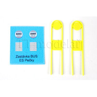 Označník autobusové zastávky ČAD, 2 kusy, TT, ES Pečky 19399