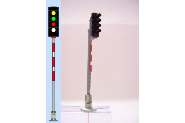 Odjezdové návěstidlo, typ „C“, Ž+Z+Č+B, TT, Němeček TT460C