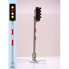 Vjezdové návěstidlo, typ „C“, Ž+Č+B+Ž, TT, Němeček TT470C