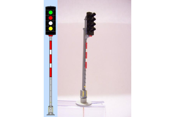 Odjezdové návěstidlo, typ „C“, Z+Č+B+Ž, TT, Němeček TT480C