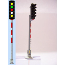 Odjezdové návěstidlo, typ „C“, Ž+Z+Č+B+Ž, TT, Němeček TT590C