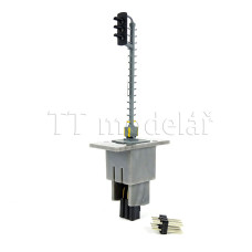 Oddílové návěstidlo – tříznaký autoblok, typ „C“, Č+Z+Ž, TT, Němeček TT360C