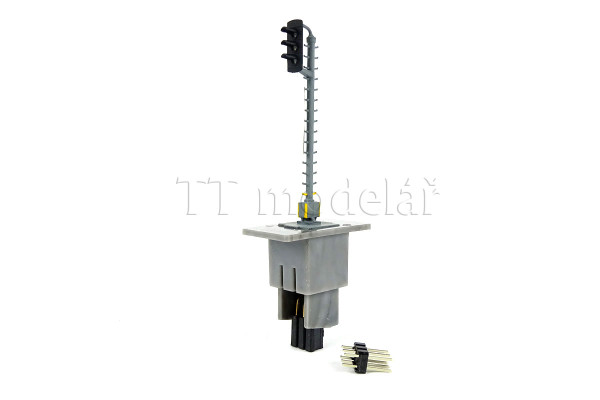 Oddílové návěstidlo – tříznaký autoblok, typ „C“, Č+Z+Ž, TT, Němeček TT360C Oddílové návěstidlo – tříznaký autoblok, typ „C“, Č+Z+Ž, TT, Němeček TT360C