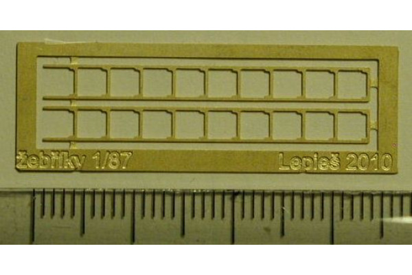 Žebříky, 2 kusy, H0, Lepieš H0036