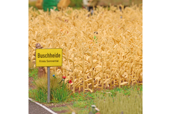Stavebnice, kukuřičné pole připravené ke sklizni, H0, Busch 1257 Stavebnice, kukuřičné pole připravené ke sklizni, H0, Busch 1257