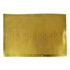 Krablovaný plech A6, kosočtverce, H0, Pojezdy 87C102A