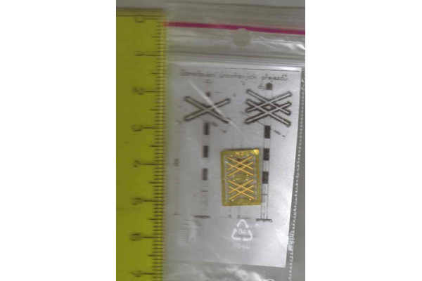 Leptané přejezdové kříže pro vícekolejný přejezd, N, Lepieš N002 Leptané přejezdové kříže pro vícekolejný přejezd, N, Lepieš N002