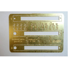 Brzdové zdrže pro stavebnici 477.0, TT, DOPRODEJ, DK Model TT0143