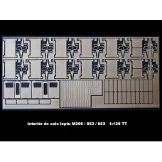 Interiér motorového vozu M296/852/853, TT, Modely mašinek TT-853 LEPT IN