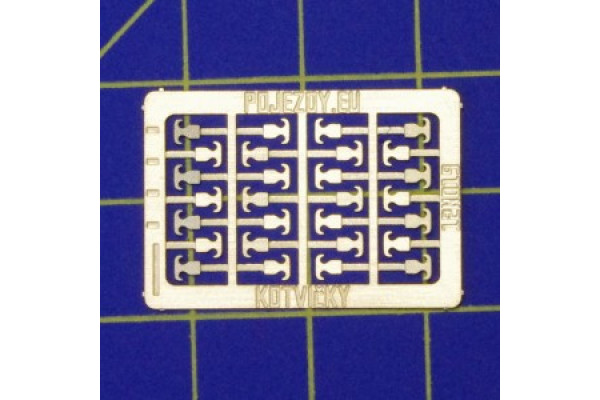 Kotvičky pro nákladní vozy, H0, Pojezdy 87N019