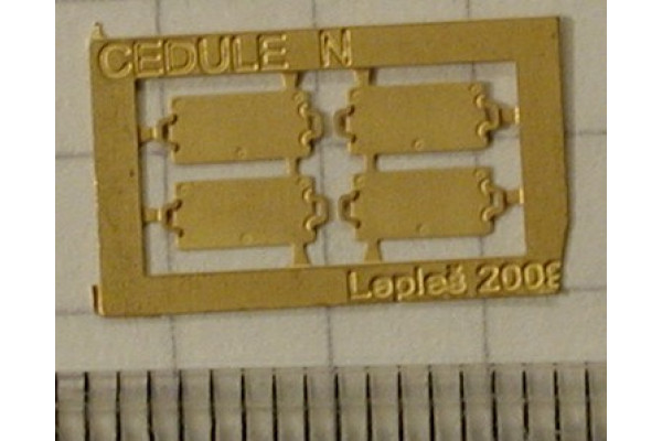 Směrové cedule na vozy, 4 kusy, N, Lepieš N008