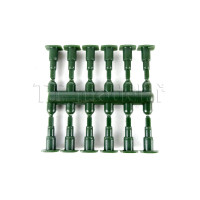 Obdélníkové nárazníky, šedé, TT, Haedl 913002-05 Obdélníkové nárazníky, šedé, TT, Haedl 913002-05