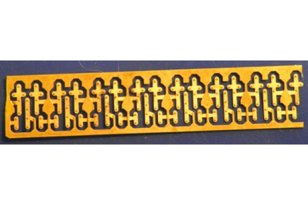 Drobné kování skříně vozu, H0, Lepieš H0021