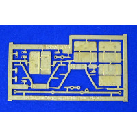 Stupačky nákladního vozu k plošince, H0, Lepieš H0009