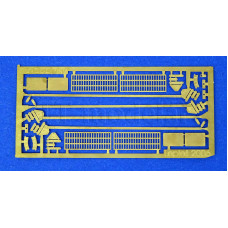 Mříže a výztuhy skříně Z, H0, Lepieš H0018