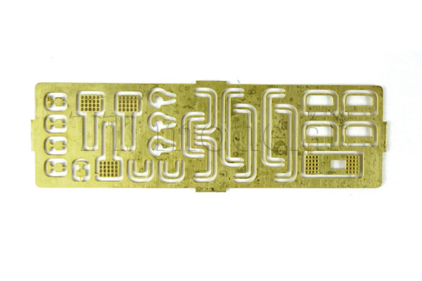 Univerzální díly na vozy, mosaz 0,3 mm, TT, MFL BR0001