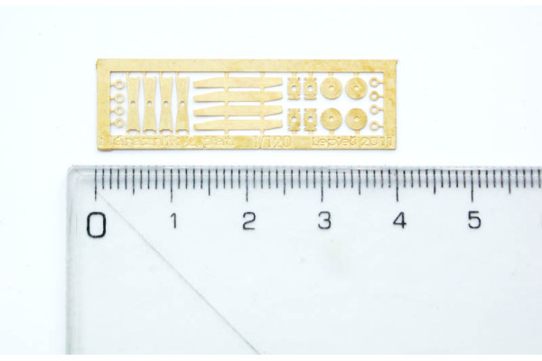 Dvoupatkový tyčový nárazník, 4 kusy, TT, Lepieš 17