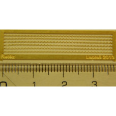 Řetěz, 35 mm, 67 článků, 6 kusů, H0, Lepieš H0081