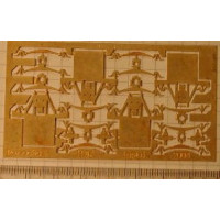 Rozsochy kované včetně ložisek pružnic a koníků, H0, Lepieš H0025