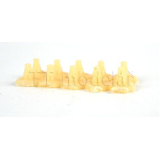 Kryty plynových lamp KkStB, 10 kusů, TT, Shark Model 0014