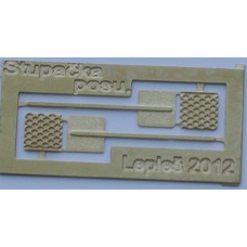 Stupačky pod vrata, jednošlapka, H0, Lepieš H0006