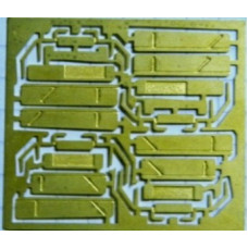 Stupačky pro osobní vozy, H0, Lepieš H0010