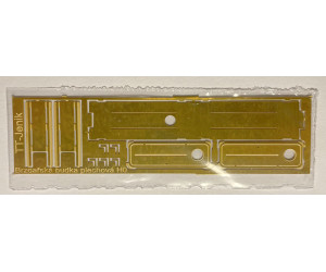 Lept hranaté brzdařské budky, H0, TT Jeník H0T16