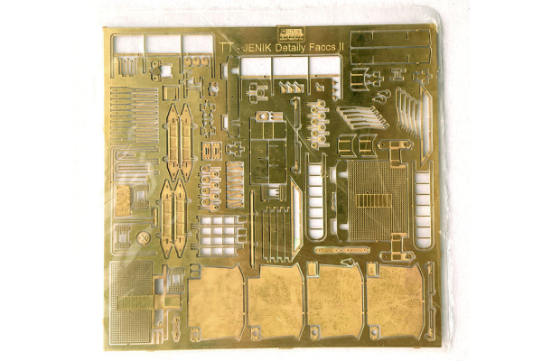 Leptané doplňky na úpravu plastikové stavebnice vozu Faccs od LPH, roštové plošiny, TT, TT Jeník TTT04