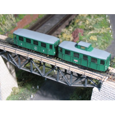 Stavebnice, motorový vůz M 11 + přípojný vůz CDv/ú, N, DK model N0740