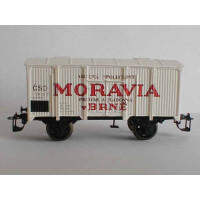 Stavebnice chladicího vozu na pivo ČSD bez brzdy Moravia Brno, TT, DK model TT0683